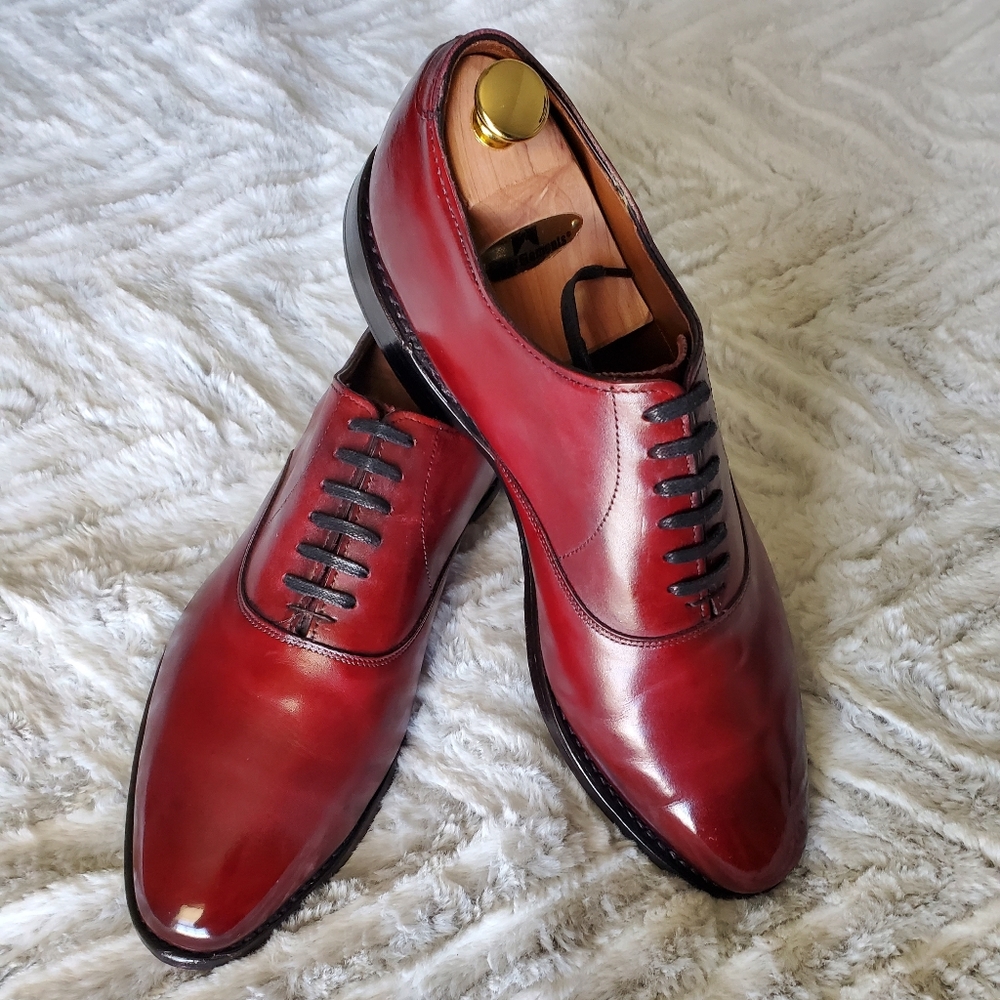 Allen Edmonds Carlyle Plain Toe Oxfords Size 10E